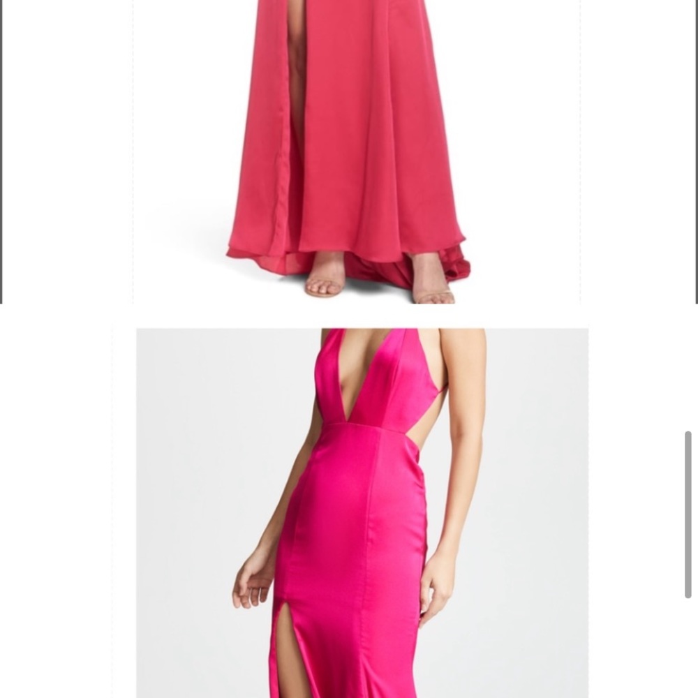 NET Fame and Partners Blush Pink Maxi Body Con Thora Dress